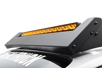Go Rhino Xplor Blackout Combo Series Sgl Row LED Light Bar w/Amber (Side/Track Mount) 39.5in. - Blk