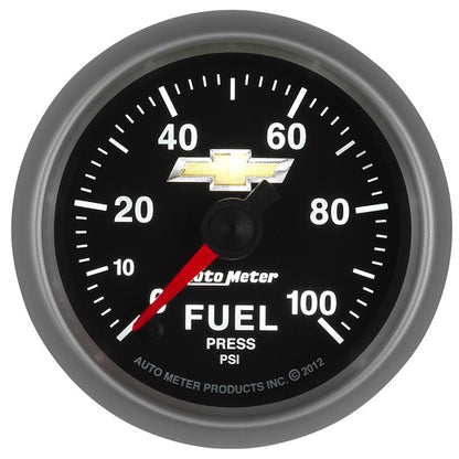Autometer Performance Parts 52mm 0-100psi Fuel Pressure COPO Camaro Gauge Pack