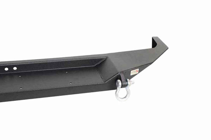 Fishbone Offroad Cherokee XJ Front Winch Bumper W/O Grille Guard Bullhead Steel - Blk Txtrd Pwdrcoat