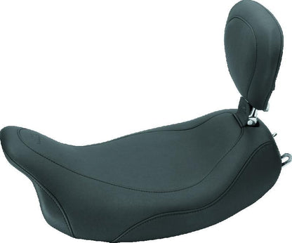 Mustang Motorcycle Mustang 08-21 Harley Electra Glide Std, Rd Glide, Rd King, Str Glide Touring Solo Seat -Black