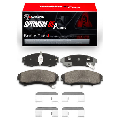 R1 Concepts R1 86-92 Buick Riviera Front Optimum OE Brake Pads & Hardware Kit