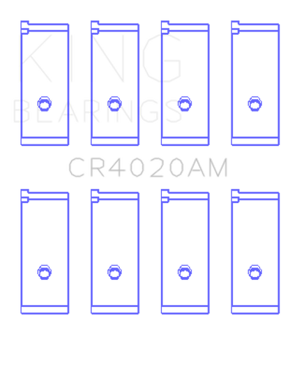 King Engine Bearings Suzuki G-13 (Size +1.0mm) Connecting Rod Bearing Set