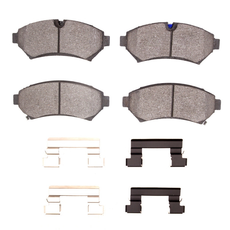 R1 Concepts R1 98-03 Cadillac Seville Front Semi Met Pads & Hardware Kit