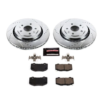 PowerStop Power Stop 16-18 Cadillac ATS Rear Z23 Evolution Sport Brake Kit