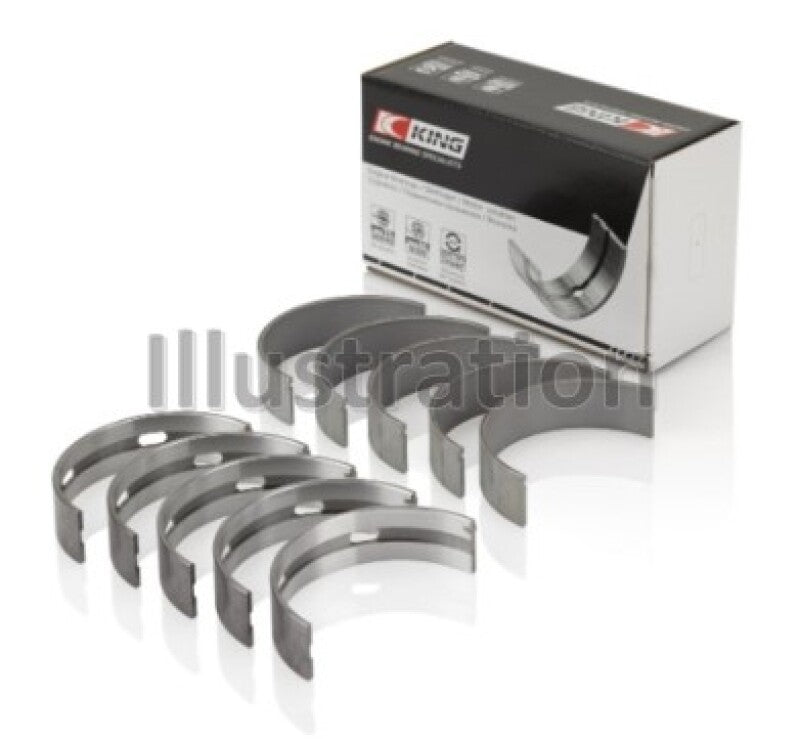 King Engine Bearings BMW S65B40A (Size +0.25mm) Crankshaft Main Bearing ( Set of 5 )