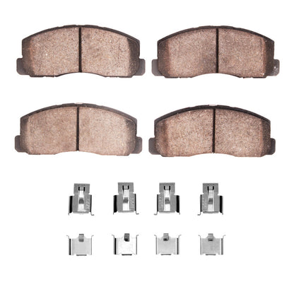 R1 Concepts R1 83-86 Dodge Colt Front Optimum OE Pads & Hardware Kit