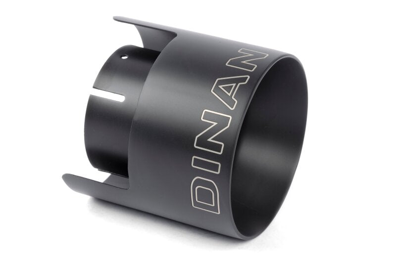 Dinan Double-Walled 4.5in Clamp-On Exhaust Tip - Black - 4.5in Outlet / 3in Inlet