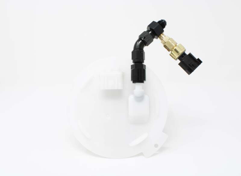 Aeromotive VaporWorx Gauge Setting Fitting Adapter - (1) AN-06 Male-Male Union & 1/8in NPT Port