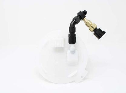 Aeromotive VaporWorx Gauge Setting Fitting Adapter - (1) AN-06 Male-Male Union & 1/8in NPT Port