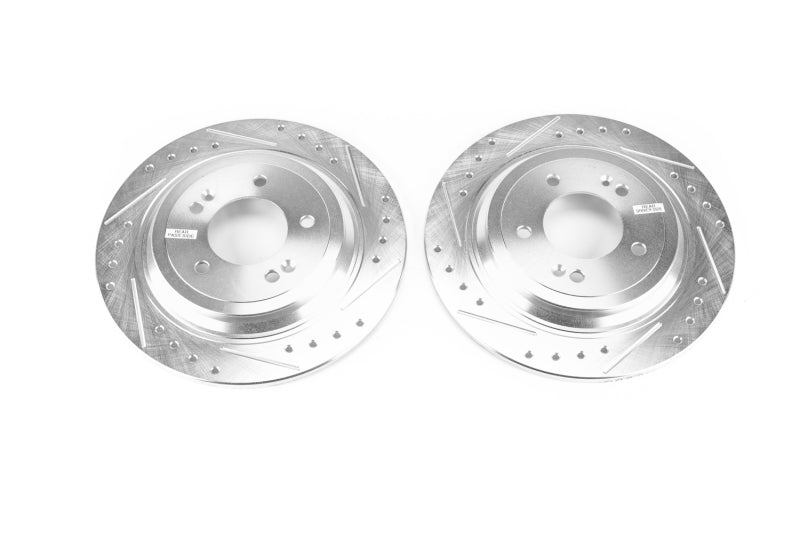 PowerStop Power Stop 18-19 Kia Sportage Front Evolution Drilled & Slotted Rotors - Pair
