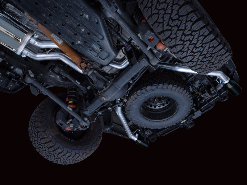 AWE Tuning AWE 2024+ Ford Ranger Raptor 3.0L Switchpath Cat-Back Exhaust - Diamond Black Tips