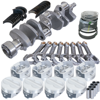 Eagle Chevy LT1 350 1Pc 3.750in Crank 5.700in I-Beam Rods -10cc 4.060in Pistons Rotating Assembly