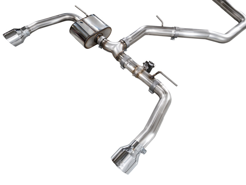 AWE Tuning 22-26 Hyundai Elantra N SwitchPath Cat-Back Exhaust - Chrome Silver Tips