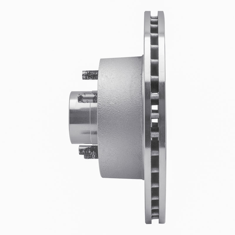 R1 Concepts R1 1973-1989 Chrysler CORDOBA Front Right Drilled & Slotted Silver Brake Rotor
