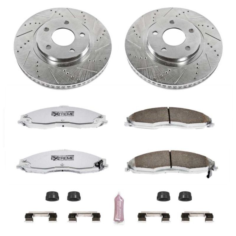 PowerStop Power Stop 98-02 Chevrolet Camaro Front Z26 Street Warrior Brake Kit