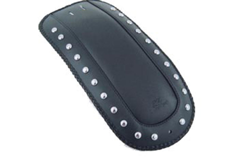 Mustang Motorcycle Mustang 01-04 Suzuki 80 Volusia, 05-08 Boulevard C50, 08-09 C109R Fender Bib w/Studs - Black
