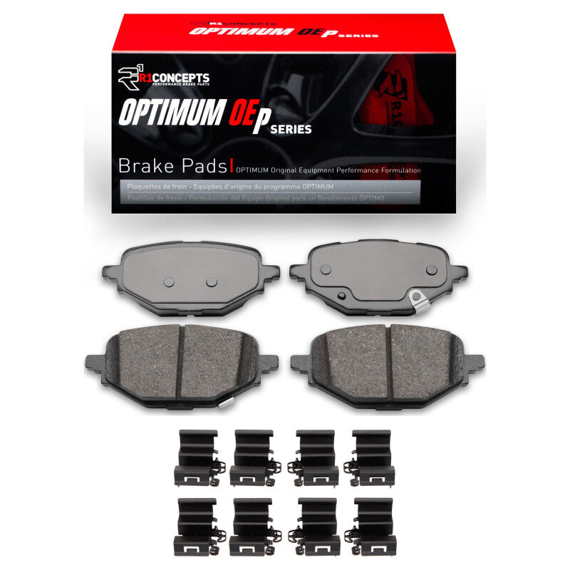 R1 Concepts R1 2023-2025 Mazda CX-50 Rear R1 Optimum OE Pads & Hardware Kit