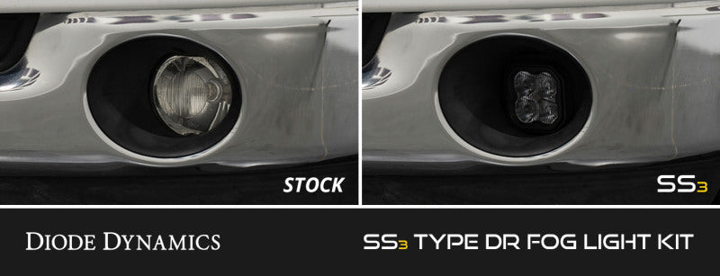 Diode Dynamics SS3 Pro Type DR Kit ABL White SAE Fog