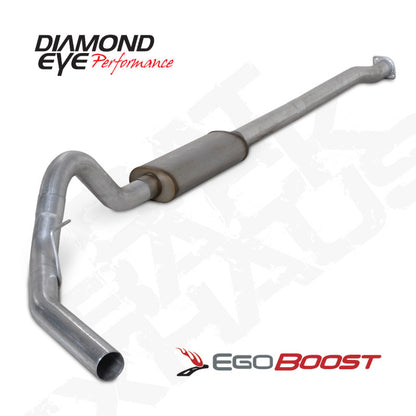 Diamond Eye Performance Diamond Eye KIT 3 1/2in Catback Single GAS AL FORD 3.5L F150 RAPTOR 11-13