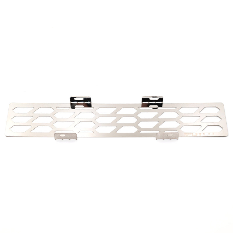 Putco 23-24 Ford F250/F350 Super Duty Hex Shield Design Bumper Grille Inserts - Polished SS