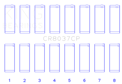 King Engine Bearings 01-09 GM Duramax 6.6L A Rod (Size STD) Connecting Rod Bearing Set