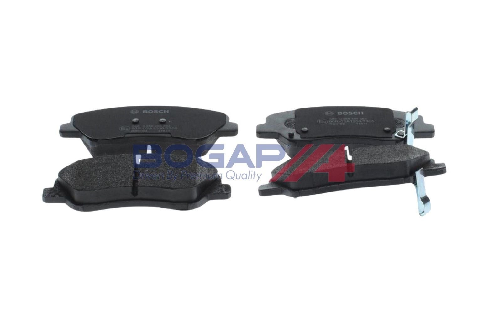 BOGAP Y8210257 Brake Pad Set, Disc Brake | ML Performance Car Parts