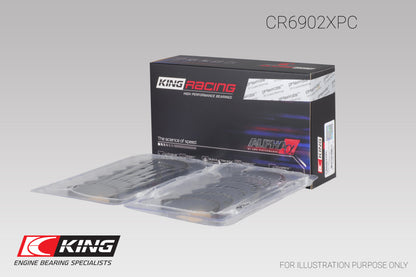King Engine Bearings Nissan VQ35HR/VQ37VHR/VR30DTT (Size +.026) pMaxKote Rod Bearing Set