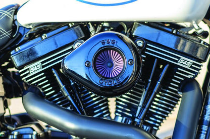 S&S Cycle 01-17 BT Stealth Air Stinger Kit w/ Gloss Black Teardrop