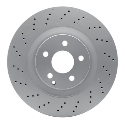 DFC 07-14 Mercedes-Benz S600 Front Drilled GeoSPEC Coated Rotor