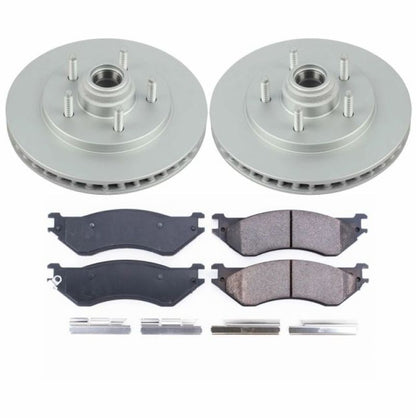 PowerStop Power Stop 00-02 Ford Expedition Front Z17 Evolution Geomet Coated Brake Kit