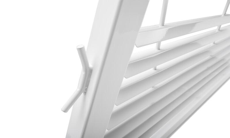 BackRack 19-23 Chev/GMC Silverado/Sierra 1500 (New Body) Louvered Rack Frame ONLY (Req. HW) - White