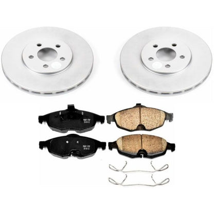 PowerStop Power Stop 01-06 Chrysler Sebring Front Z17 Evolution Geomet Coated Brake Kit