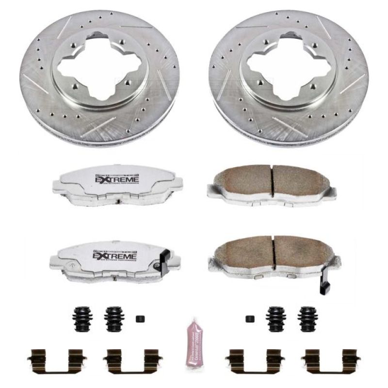 PowerStop Power Stop 1997 Acura CL Front Z26 Street Warrior Brake Kit