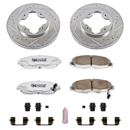 PowerStop Power Stop 1997 Acura CL Front Z26 Street Warrior Brake Kit