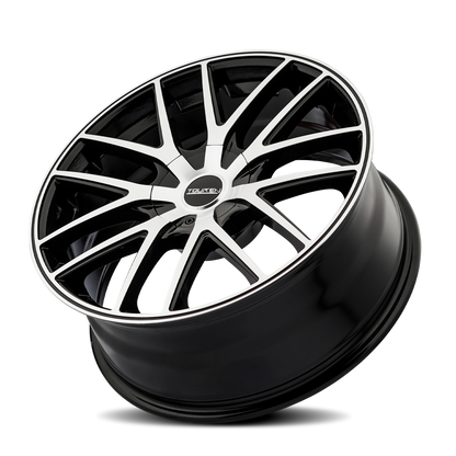 Touren 3260 TR60 17x7.5 / 4x100/114.3 BP / 42mm Offset / 67.1mm Hub Gloss Black Machined Wheel