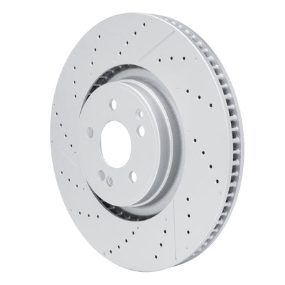 DFC 21-25 Mercedes-Benz GLS63 AMG Rear Drilled GeoSPEC Coated Rotor and Slotted
