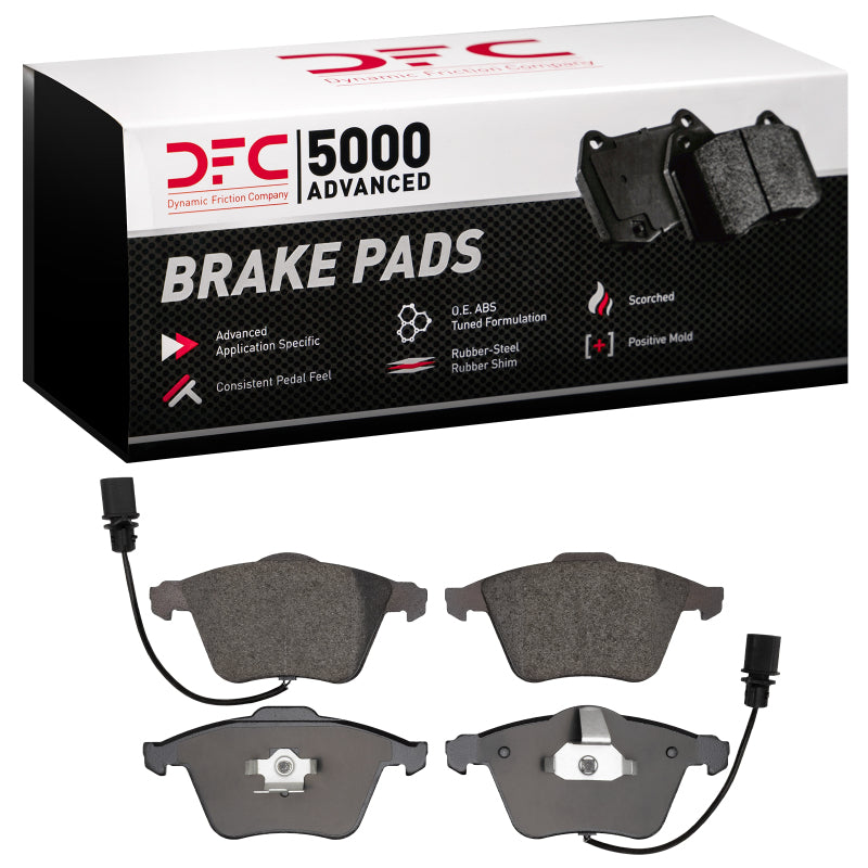 DFC 00-09 Audi A4 (Mexico) Front 5000 Advanced Low Metallic Brake Pads