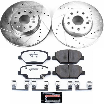 PowerStop Power Stop 16-19 Chevrolet Camaro Front Z26 Street Warrior Brake Kit