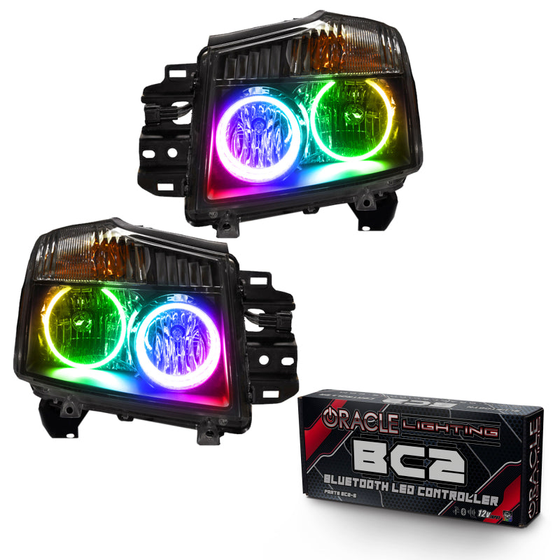 ORACLE Lighting Oracle 08-15 Nissan Titan SMD HL - ColorSHIFT w/ BC1 Controller