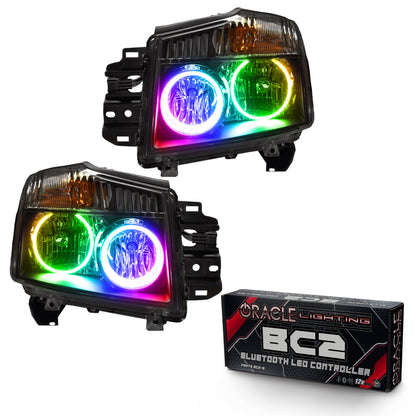 ORACLE Lighting Oracle 08-15 Nissan Titan SMD HL - ColorSHIFT w/ BC1 Controller