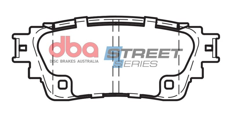 DBA 18-22 Mitsubishi Eclipse Cross (w/Electronic Parking Brake) Street Series Rear Brake Pads