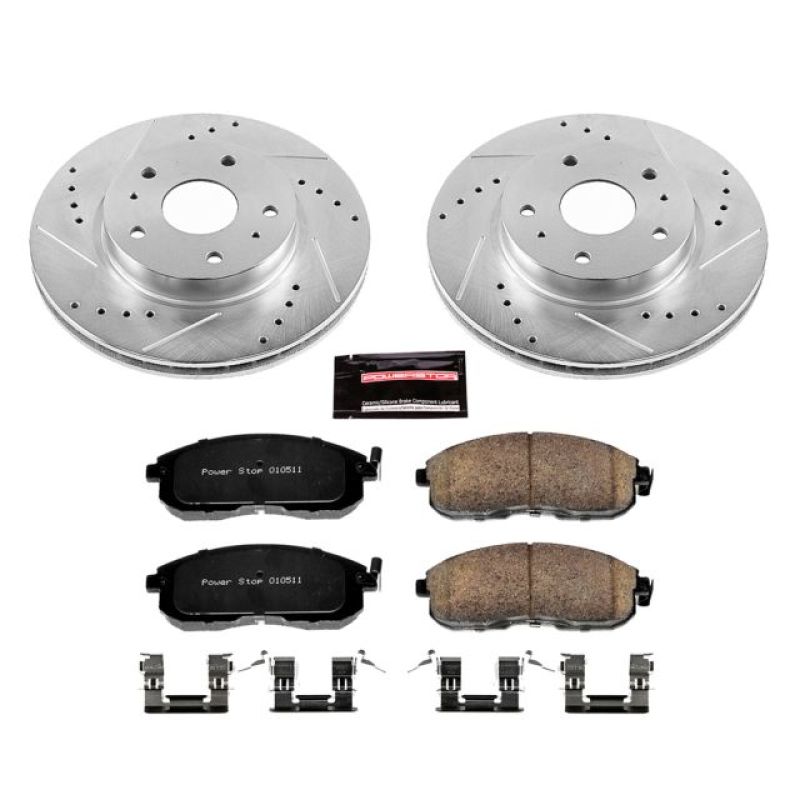 PowerStop Power Stop 07-13 Suzuki SX4 Front Z23 Evolution Sport Brake Kit