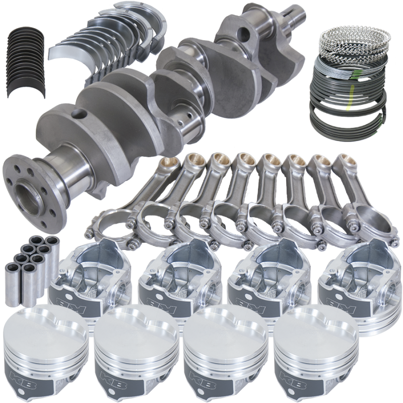 Eagle Chrysler 360 3.580in Crank 6.123in I-Beam Rods -5cc Flat Top 4.030in Pistons Rotating Assembly