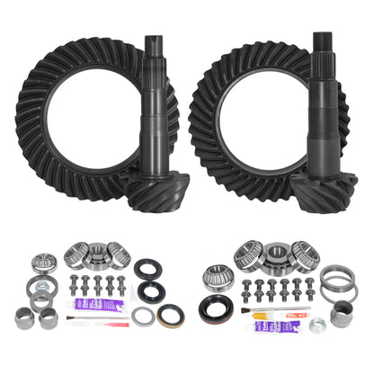 Yukon Gear & Axle Yukon Ring & Pinion Gear Kit Front & Rear for Toyota 8.2/8IFS Diff (w/o Factory Locker) 4.88 Ratio