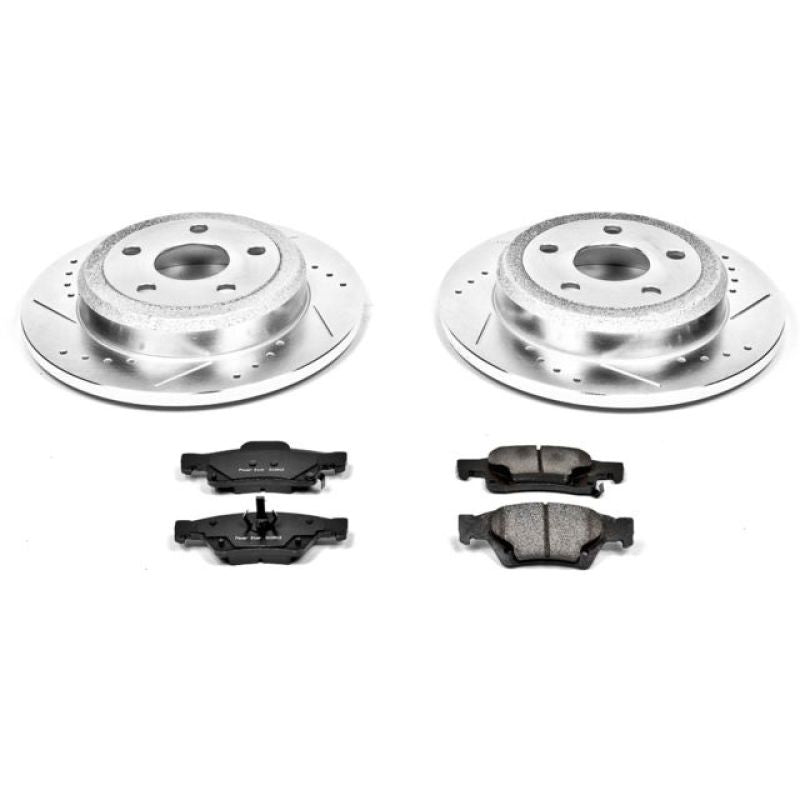 PowerStop Power Stop 11-19 Dodge Durango Rear Z23 Evolution Sport Brake Kit