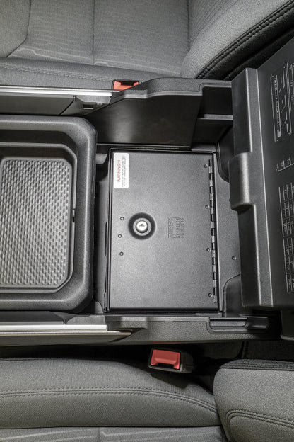 Tuffy Products Tuffy Console Safe W/ Keyed Lock For Ram Trucks W/ Sliding Tray Console
