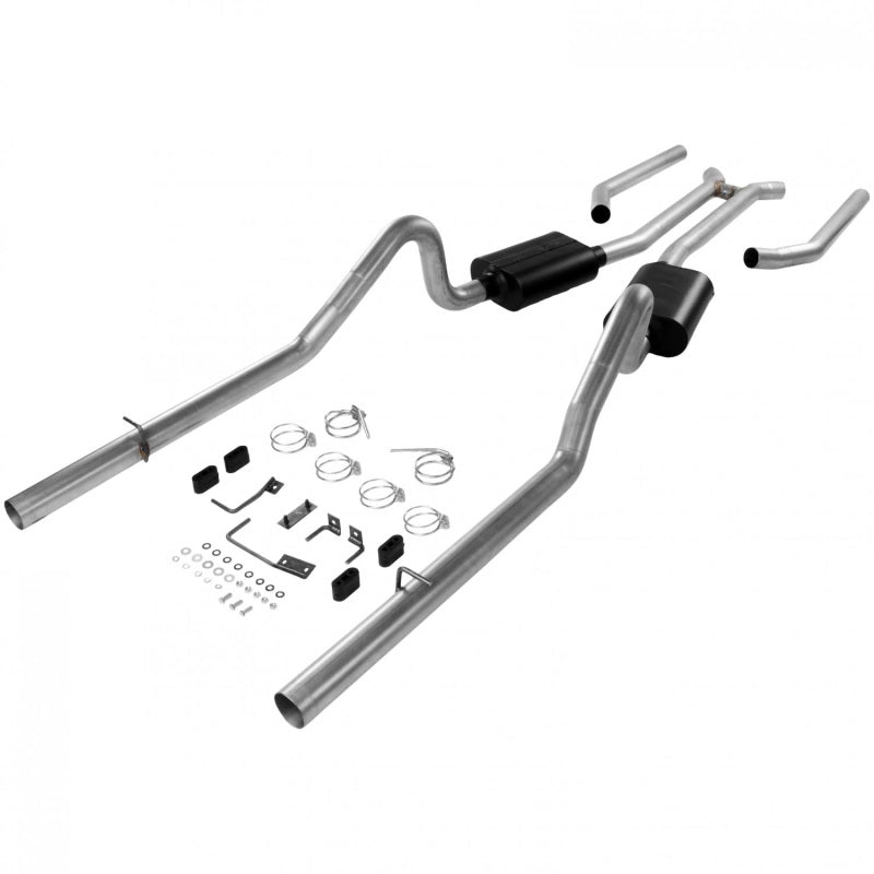 Flowmaster 68-70 Mopar B-BODY 3.0in. American Thunder Crossmember-Back Exhaust System