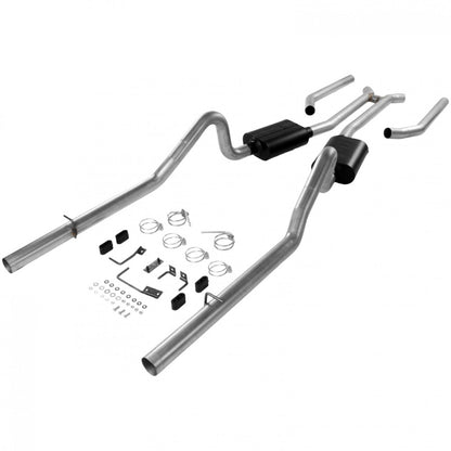 Flowmaster 68-70 Mopar B-BODY 3.0in. American Thunder Crossmember-Back Exhaust System