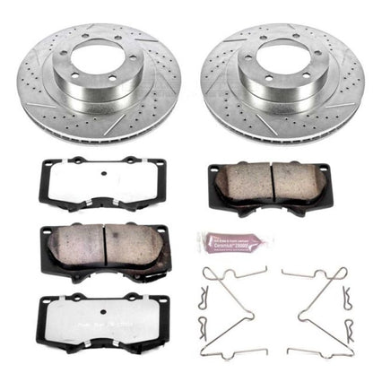 PowerStop Power Stop 03-09 Lexus GX470 Front Z36 Truck & Tow Brake Kit