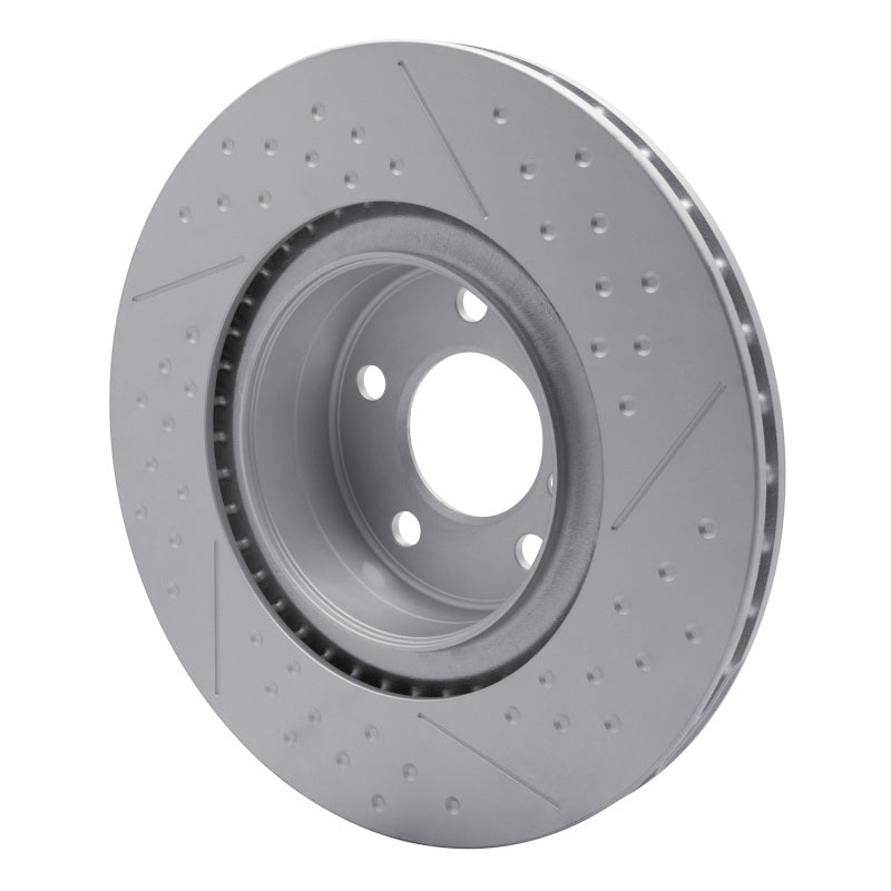 DFC 12-20 BMW 230i xDrive Rear GeoSPEC Coated Rotor - Dimpled and Slotted
